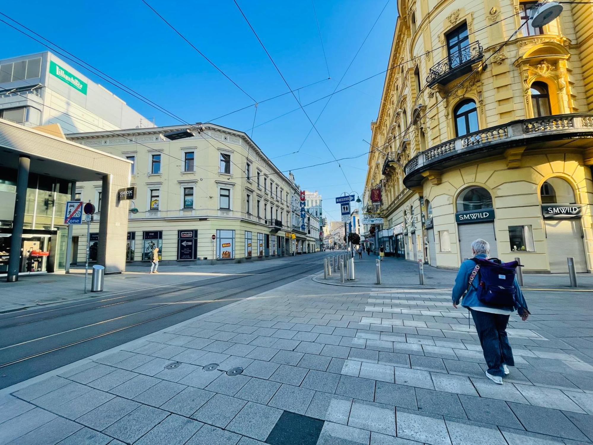 Ferienwohnung Salon Des Fleurs Linz-Landstrasse Exterior foto